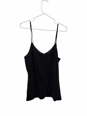 Express Blue Sparkle Spaghetti Strap Cami